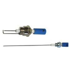 Double electrode spark plugs