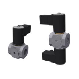 double solenoid valve